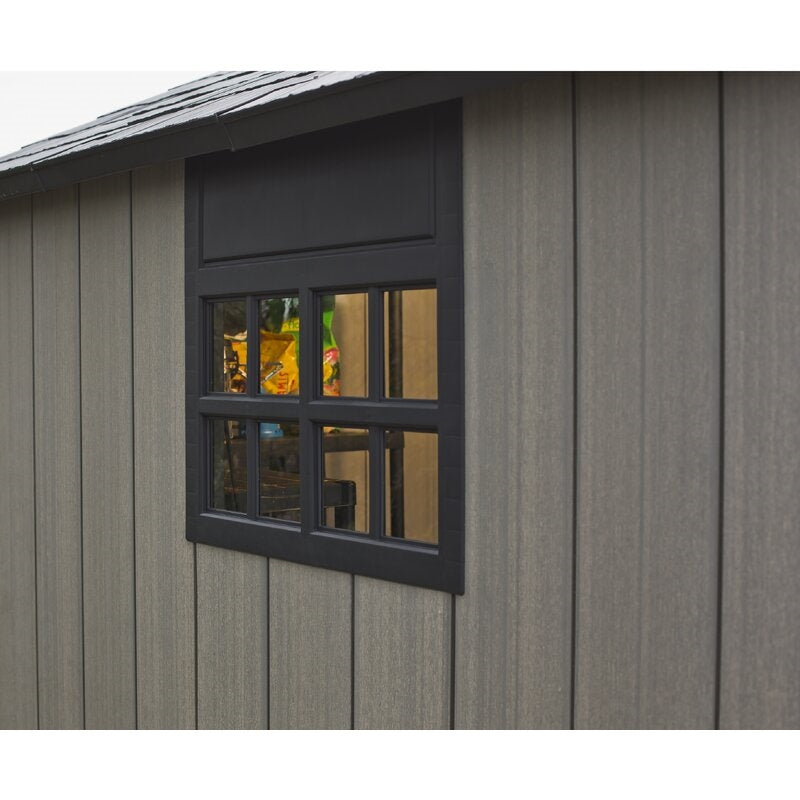 Oakland 7.5 ft. W x 7.5 ft. D Plastic Storage Shed