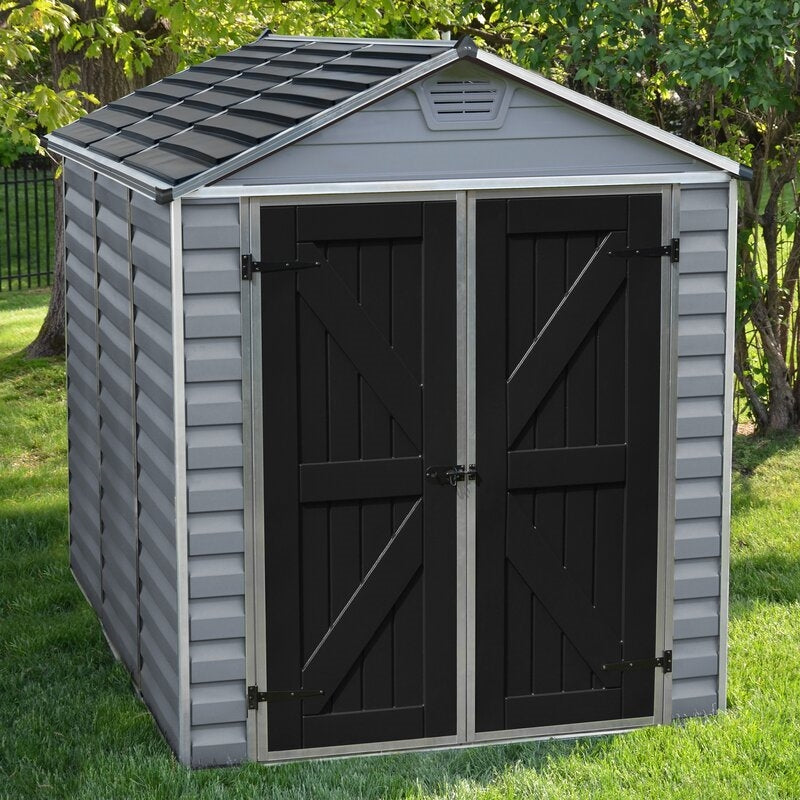 SkyLight 6 ft. W x 7.5 ft. D Polycarbonate Storage Shed