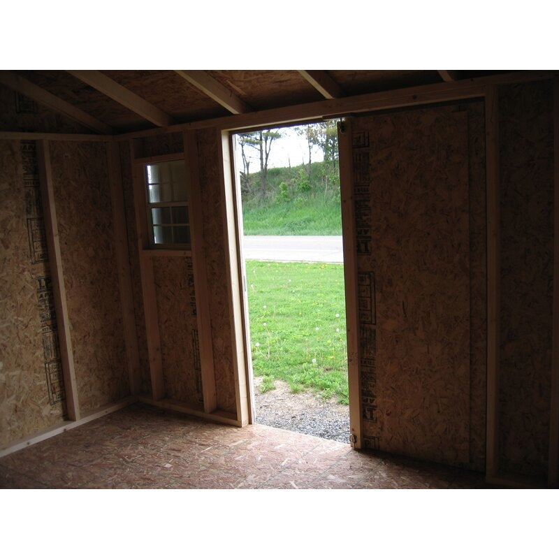Value 8 ft. W x 8 ft. D Solid and Manufactured Wood Storage Shed