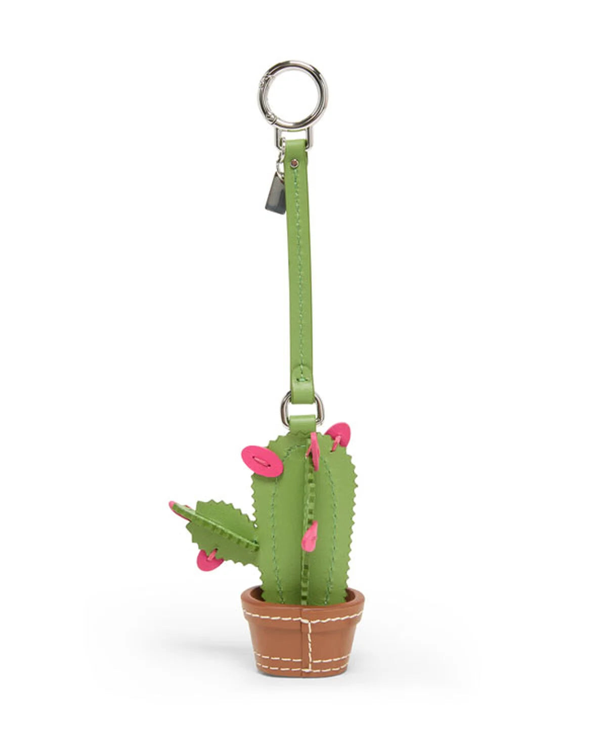 Apple Cactus Bag Charm
