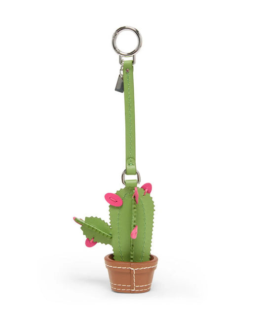 Apple Cactus Bag Charm