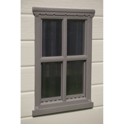 8 ft. W x 8 ft. D Plastic Storage Shed