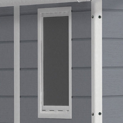 Manor 4 ft. W x 6 ft. D Plastic Vertical Storage Shed