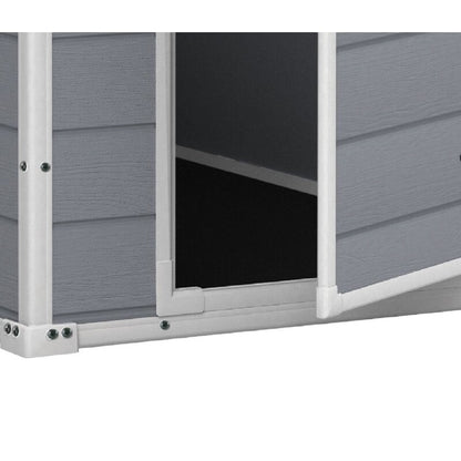 Manor 4 ft. W x 6 ft. D Plastic Vertical Storage Shed