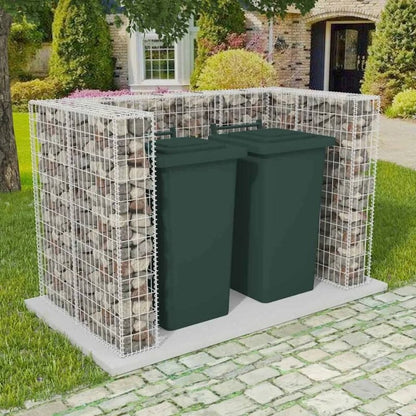 Cowie 6 ft. W x 3 ft. D Metal Garbage Shed