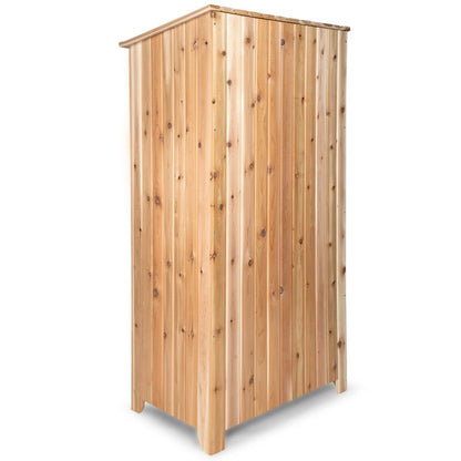 Ardoin 3 ft. W x 2 ft. D Solid Wood Vertical Tool Shed