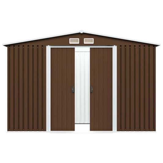 Disckinson 8.4 ft. W x 7.6 ft. D Metal Corner Tool Shed