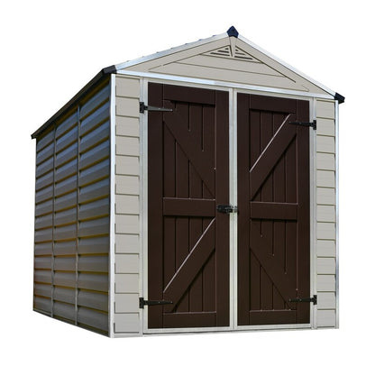 SkyLight 6 ft. W x 8 ft. D Plastic Storage Shed